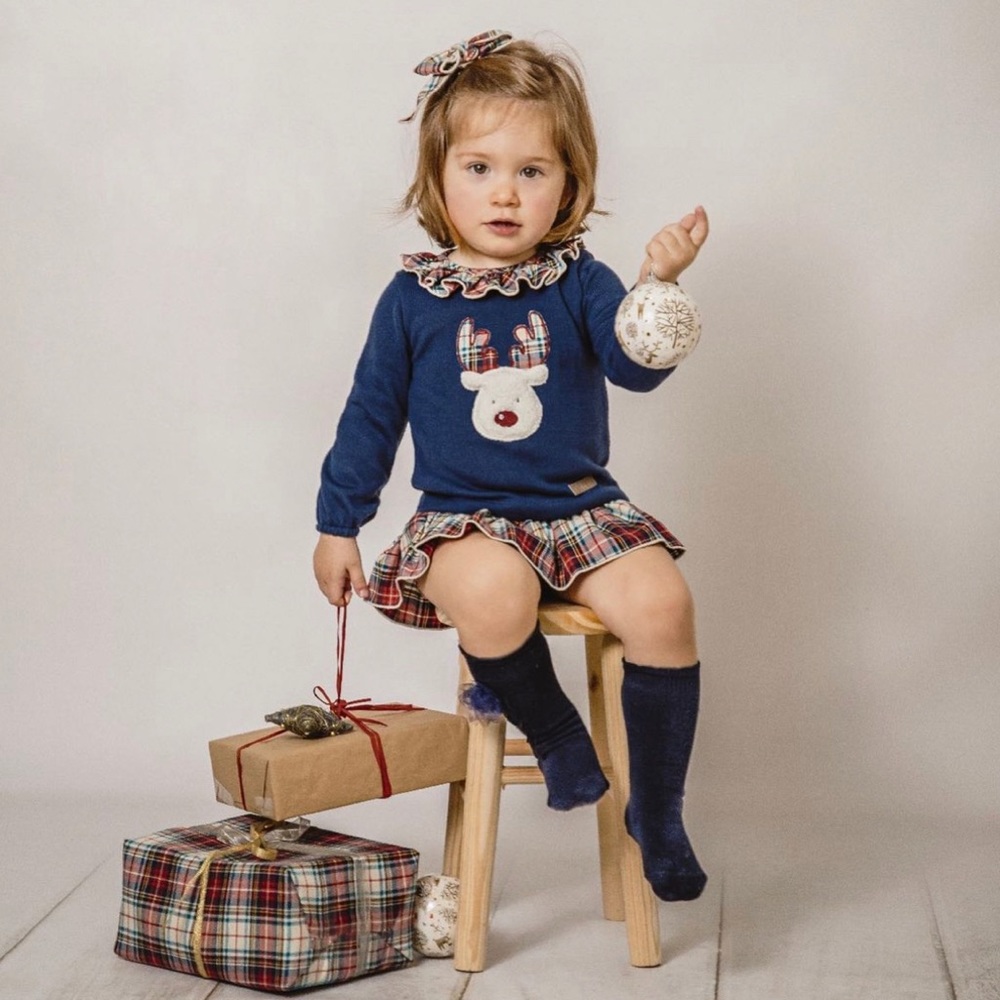 Baby girl Christmas outfit